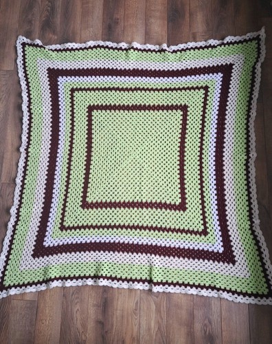 Crochet blanket handmade knit - crochet,
