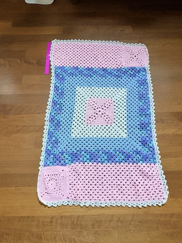 Handmade crochet afghan throw - crochet,