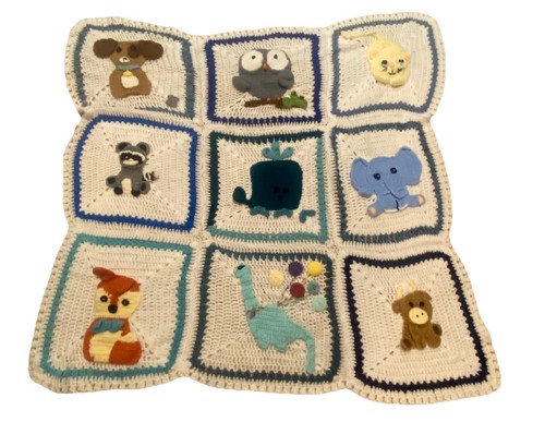 Fancy granny square animal - granny,