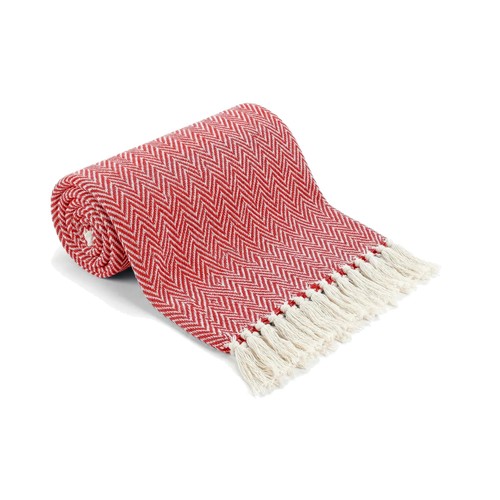 Cotton throw blanket - cotton,