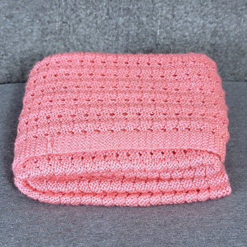 Handmade crochet throw blanket - handmade,