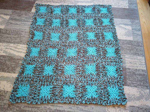 Granny square afghan - granny,