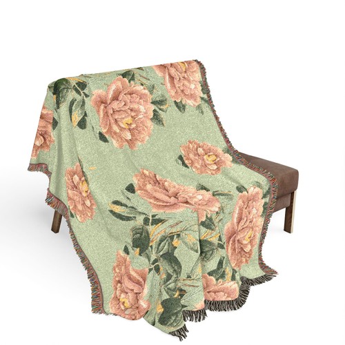 Vintage floral tapestry - vintage,
