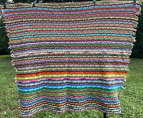 Vintage granny knit - vintage, afghan