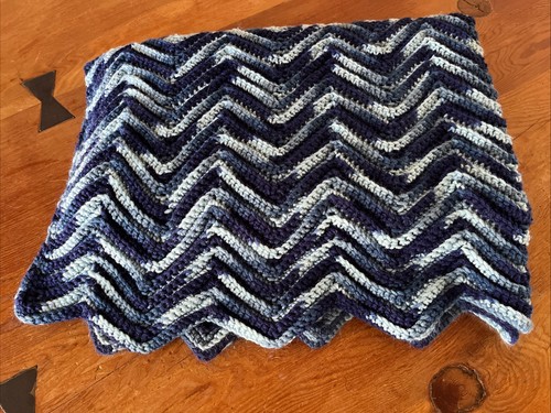 Handmade crochet knit afghan - crochet,