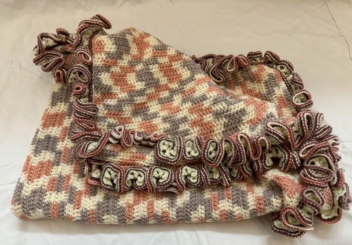 Vtg handmade afghan - vtg,