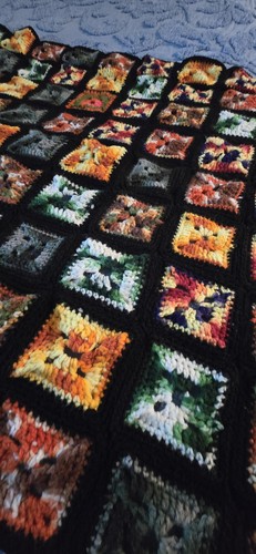 Vintage granny square - granny,