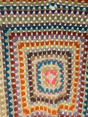 Handmade crochet granny - handmade, square