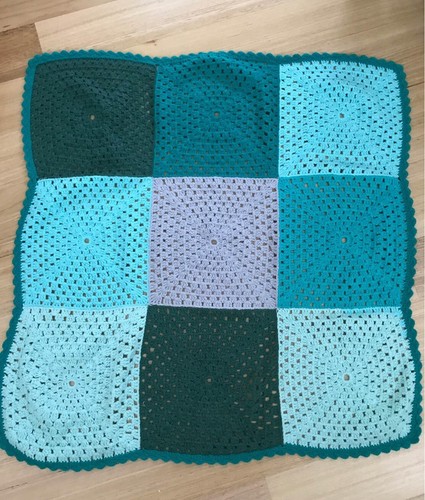 Handmade hand crochet granny - hand,